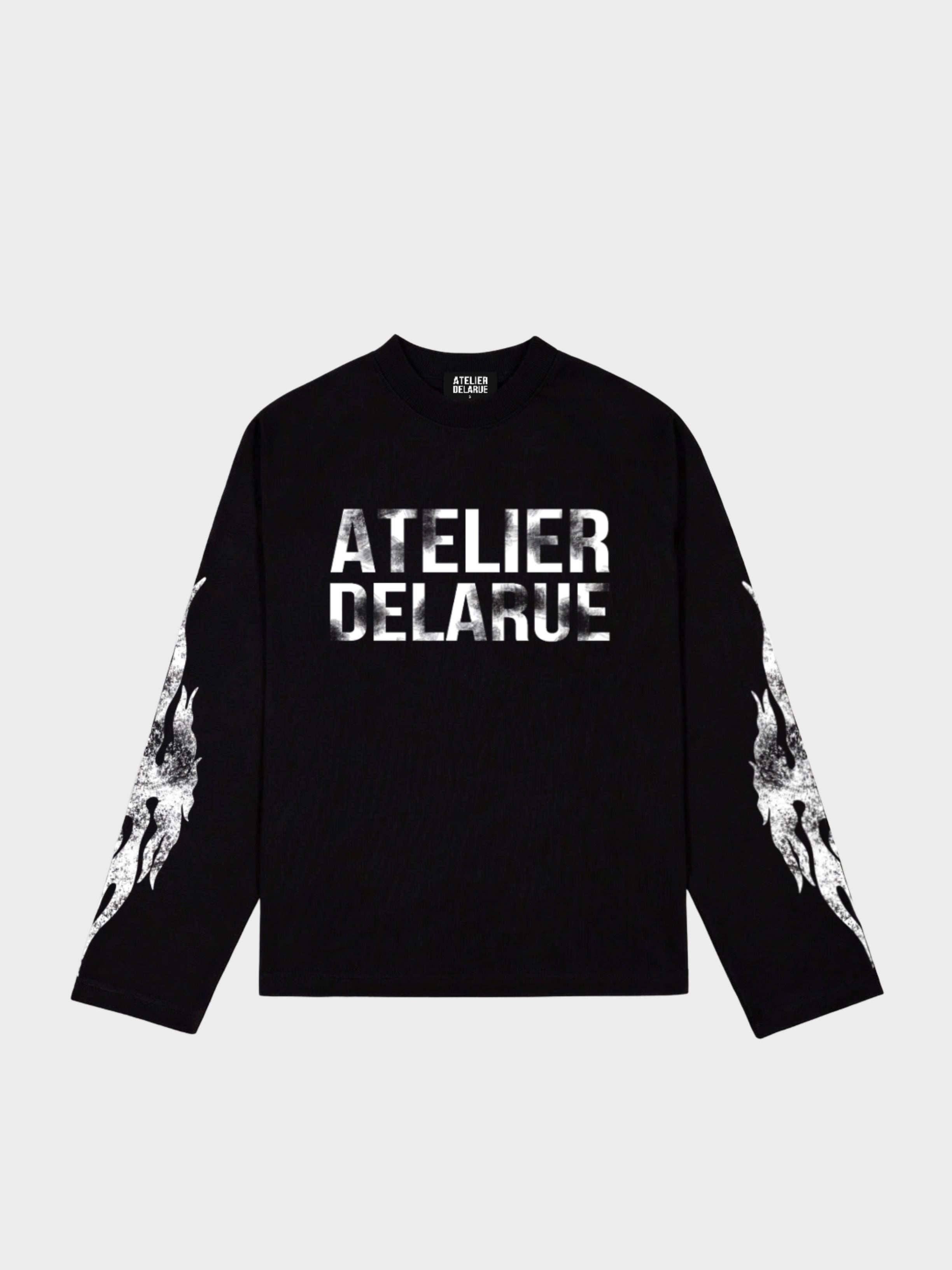 ATELIER LONGSLEEVE V2 BLACK – DLR STUDIOS