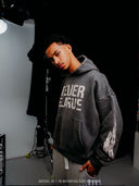 ATELIER HOODIE WASHED BLACK