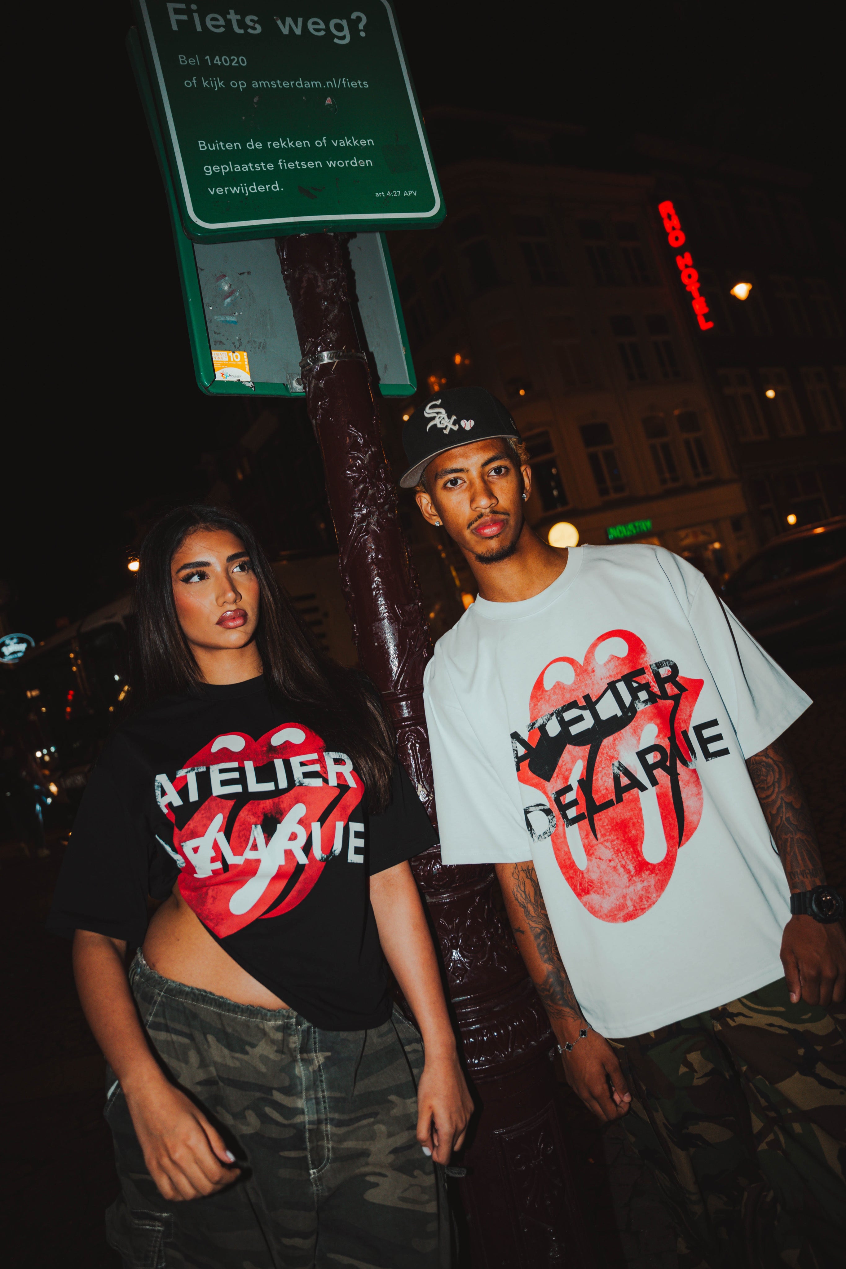 BLACK SR TEE