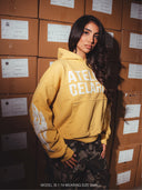 ATELIER HOODIE WASHED YELLOW